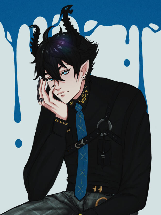 colored sketch